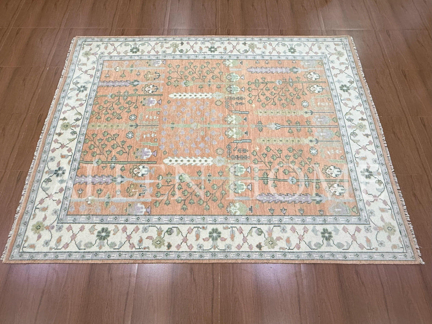 Autumn Garden Oushak – Hand Knotted Wool Area Rug 8x10