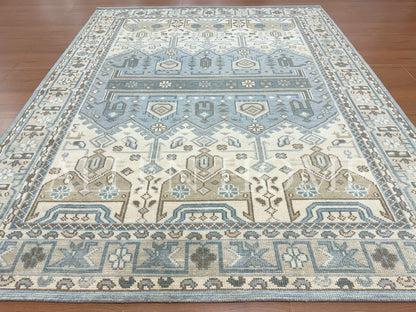 Nicolette Hand Knotted Wool Area Rug