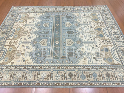 Nicolette Hand Knotted Wool Area Rug