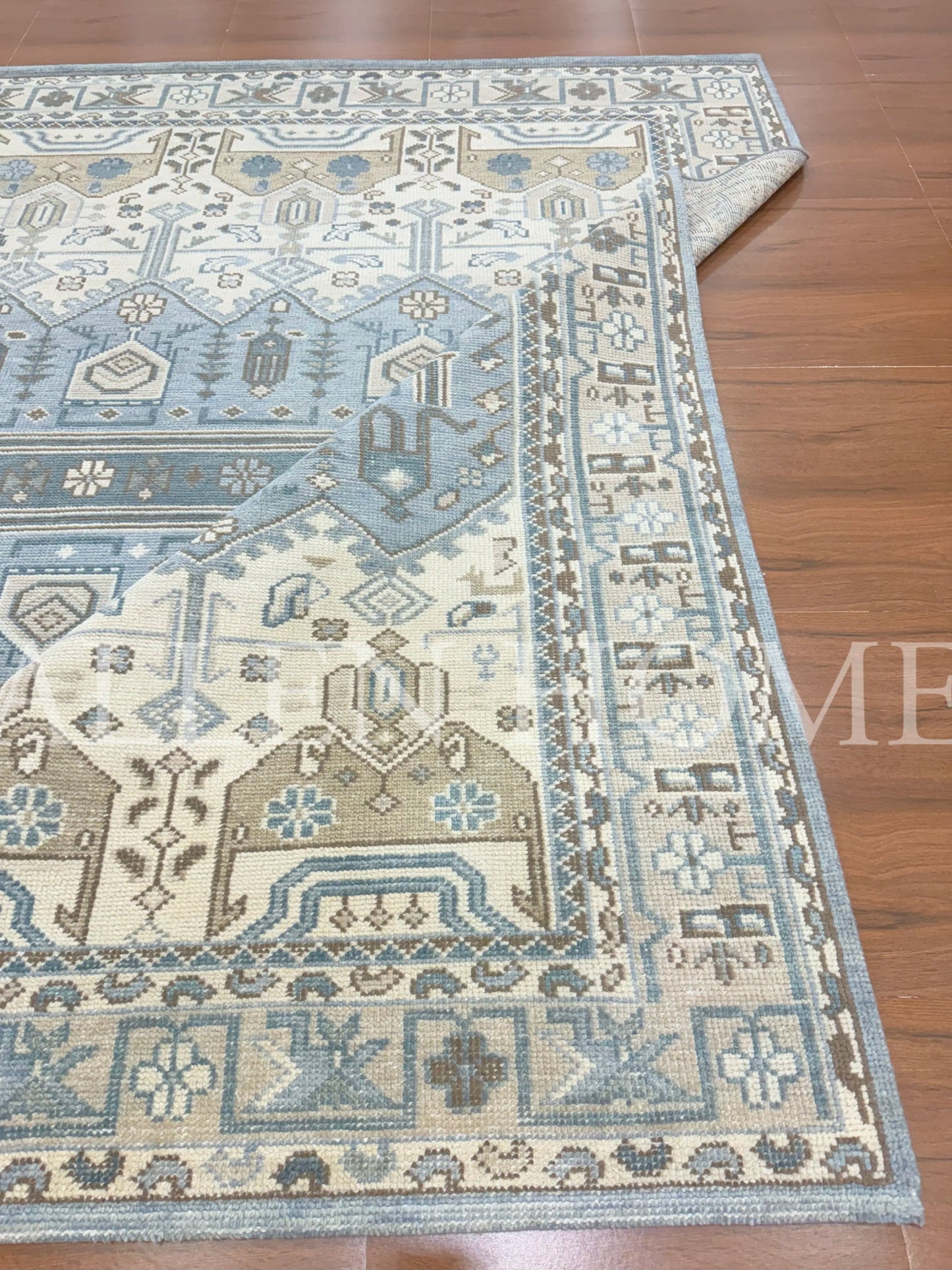 Nicolette Hand Knotted Wool Area Rug