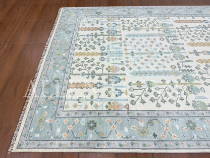 Autumn Garden Oushak – Hand Knotted Wool Area Rug 8x10