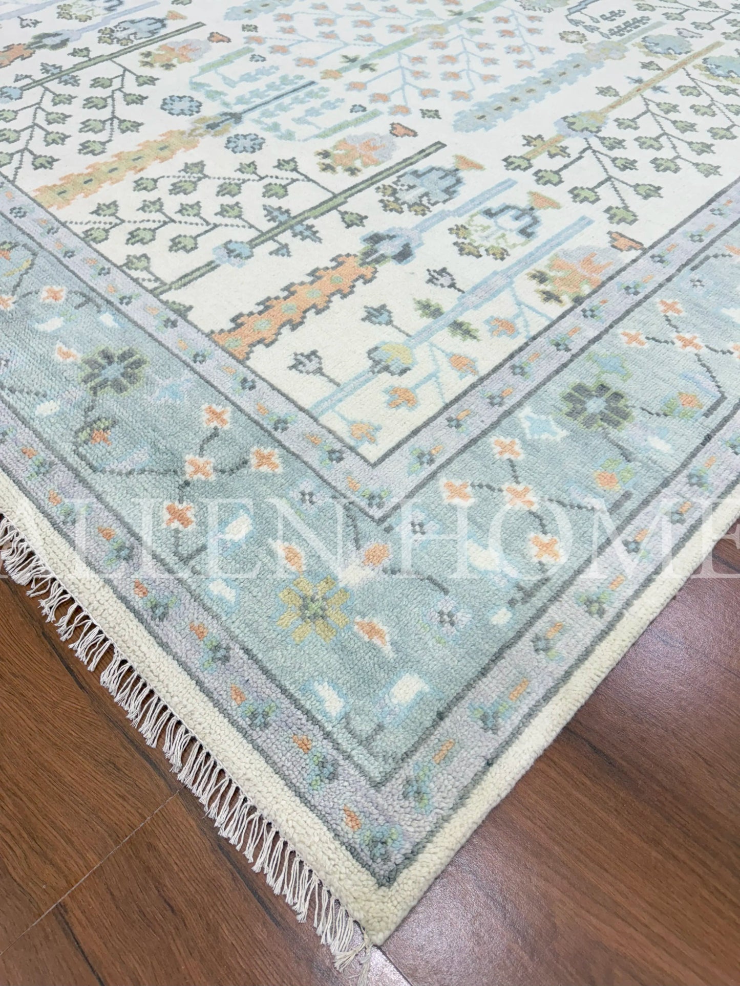 Autumn Garden Oushak – Hand Knotted Wool Area Rug 8x10