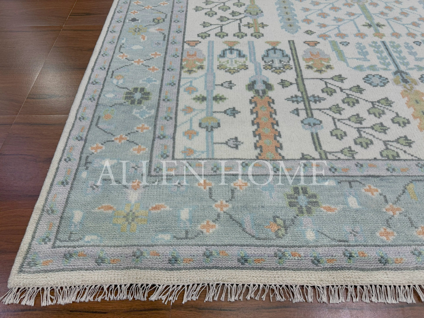 Autumn Garden Oushak – Hand Knotted Wool Area Rug 8x10