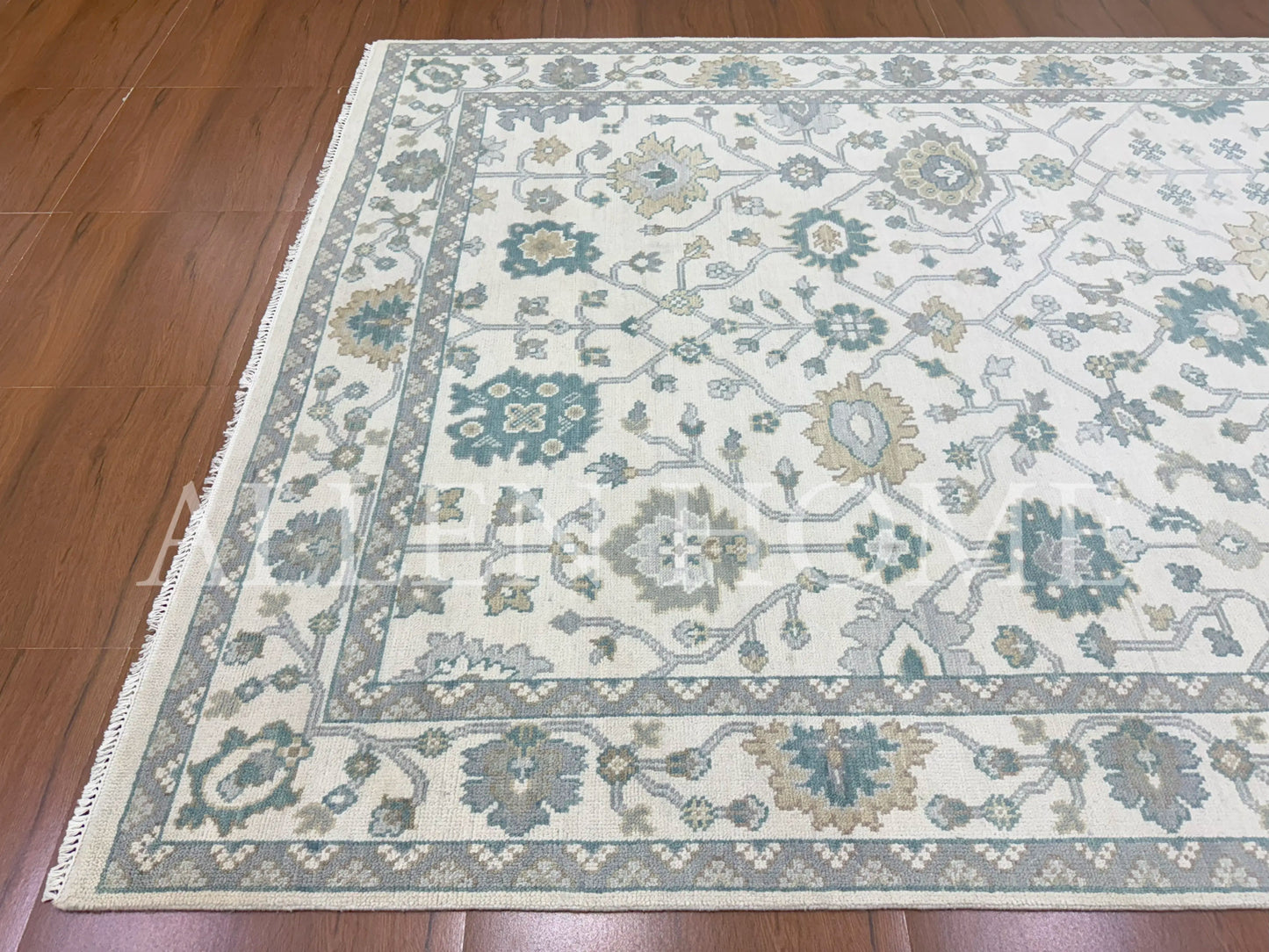 Celestial Bloom Oushak – Hand Knotted Wool Area Rug 8x10