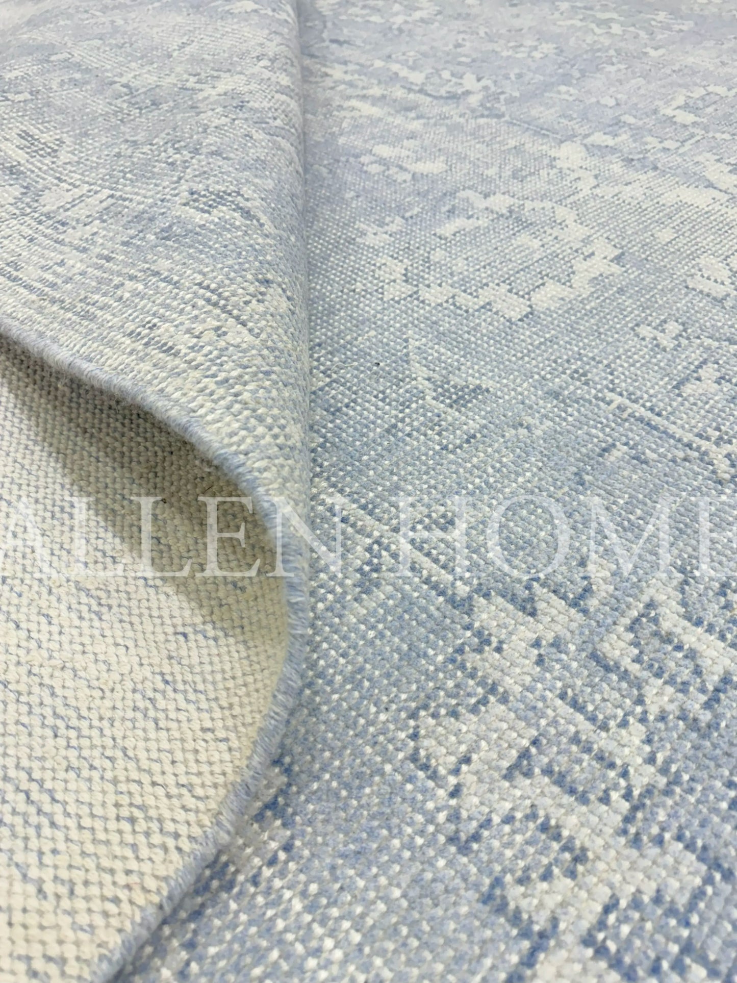 Frost Bloom Oushak – Hand Knotted Wool Area Rug