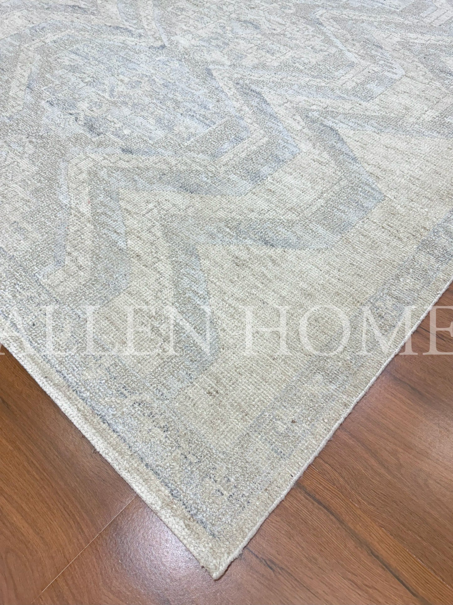 Frostline Maze Oushak – Hand Knotted Wool Area Rug 8x10