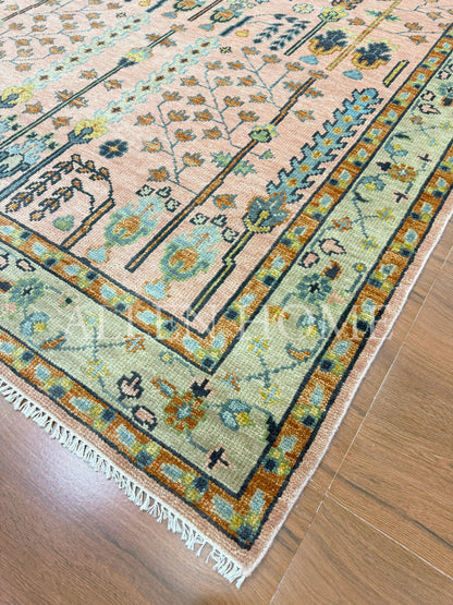 Garden Song Persian – Hand Knotted Wool Area Rug 8x10