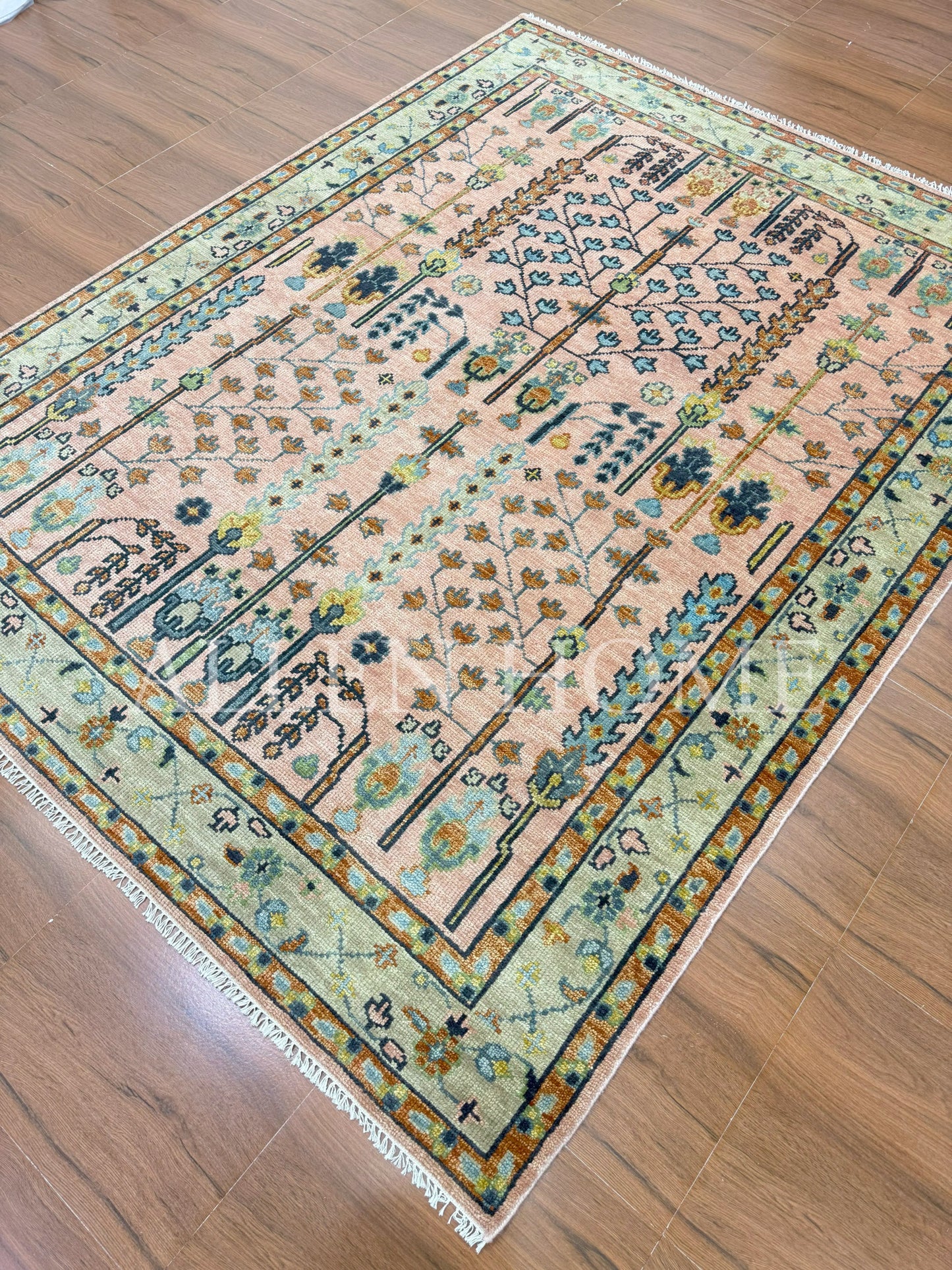 Garden Song Persian – Hand Knotted Wool Area Rug 8x10