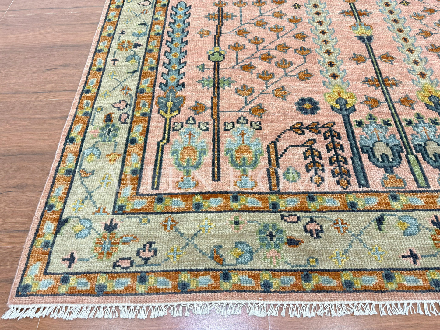 Garden Song Persian – Hand Knotted Wool Area Rug 8x10