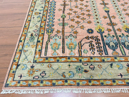 Garden Song Persian – Hand Knotted Wool Area Rug 8x10