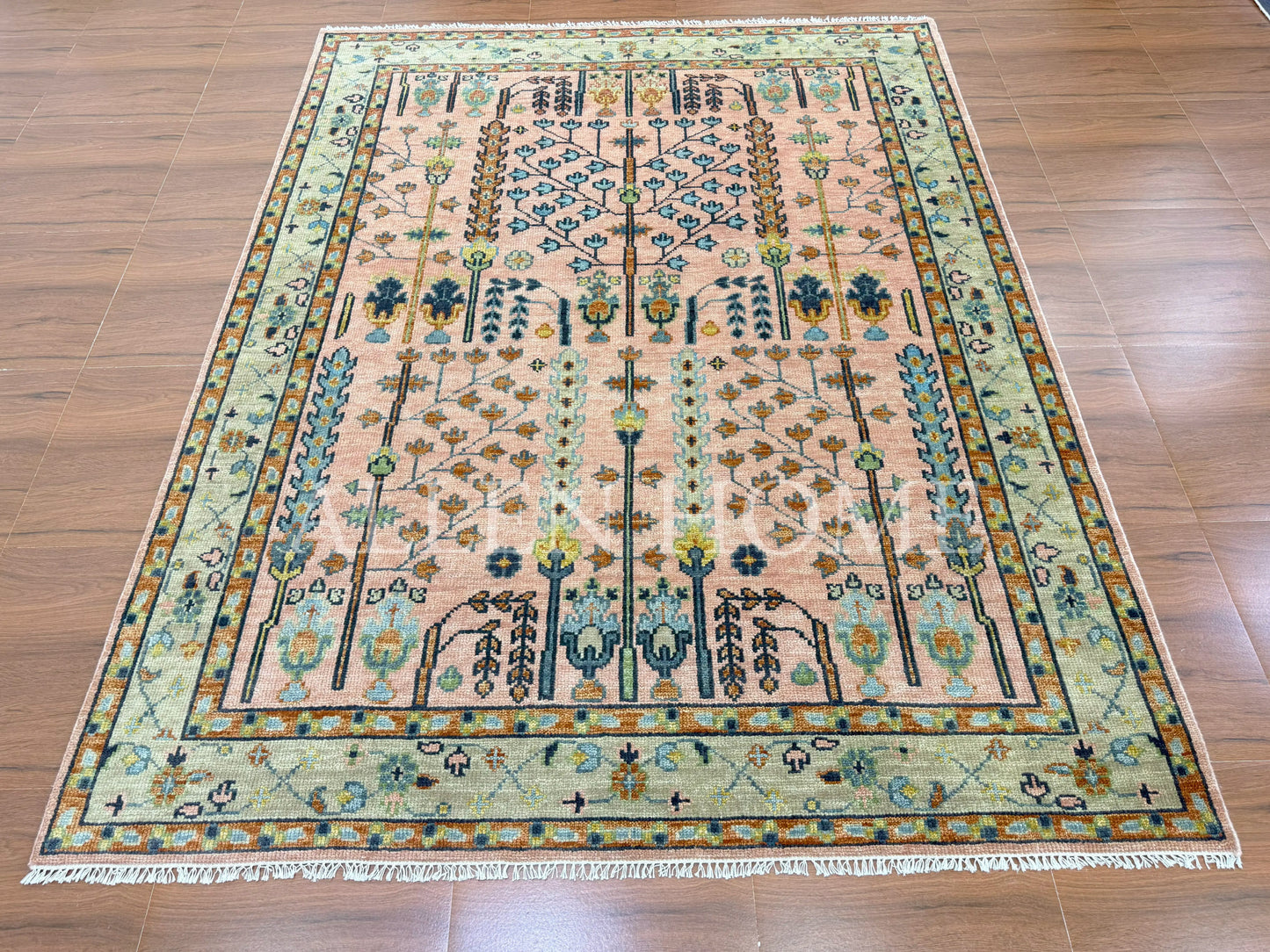 Garden Song Persian – Hand Knotted Wool Area Rug 8x10