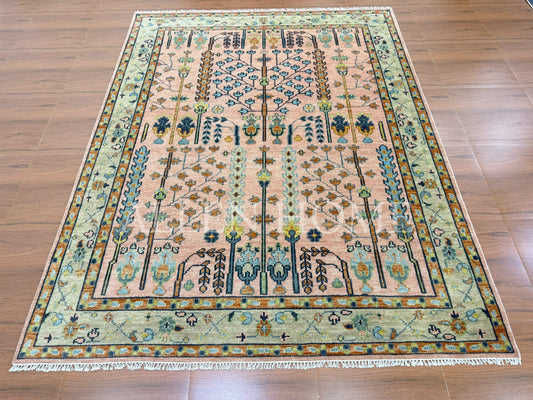 Garden Song Persian – Hand Knotted Wool Area Rug 8x10
