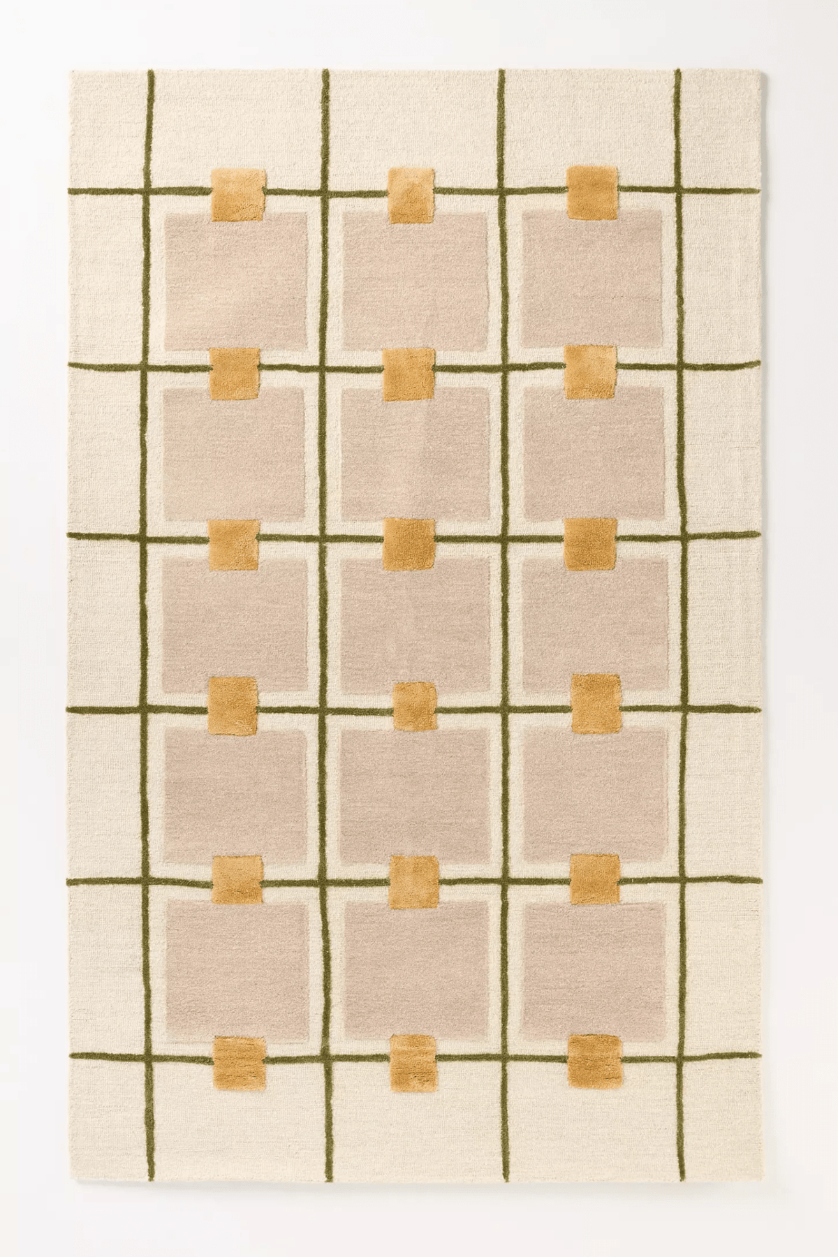 Greer Hand-Tufted Wool Modern Area Rug | Allen Home