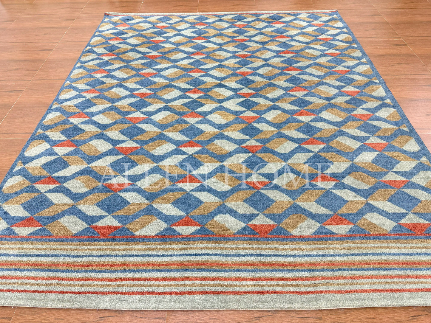 Harlequin Mirage – Hand Knotted Wool Area Rug 7' 6" x 9' 6"