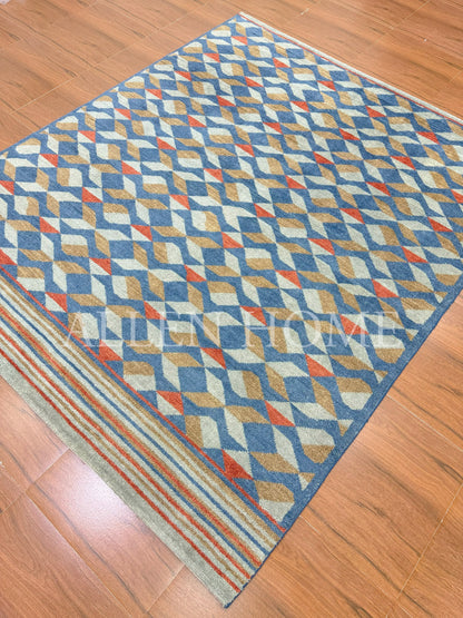 Harlequin Mirage – Hand Knotted Wool Area Rug 7' 6" x 9' 6"