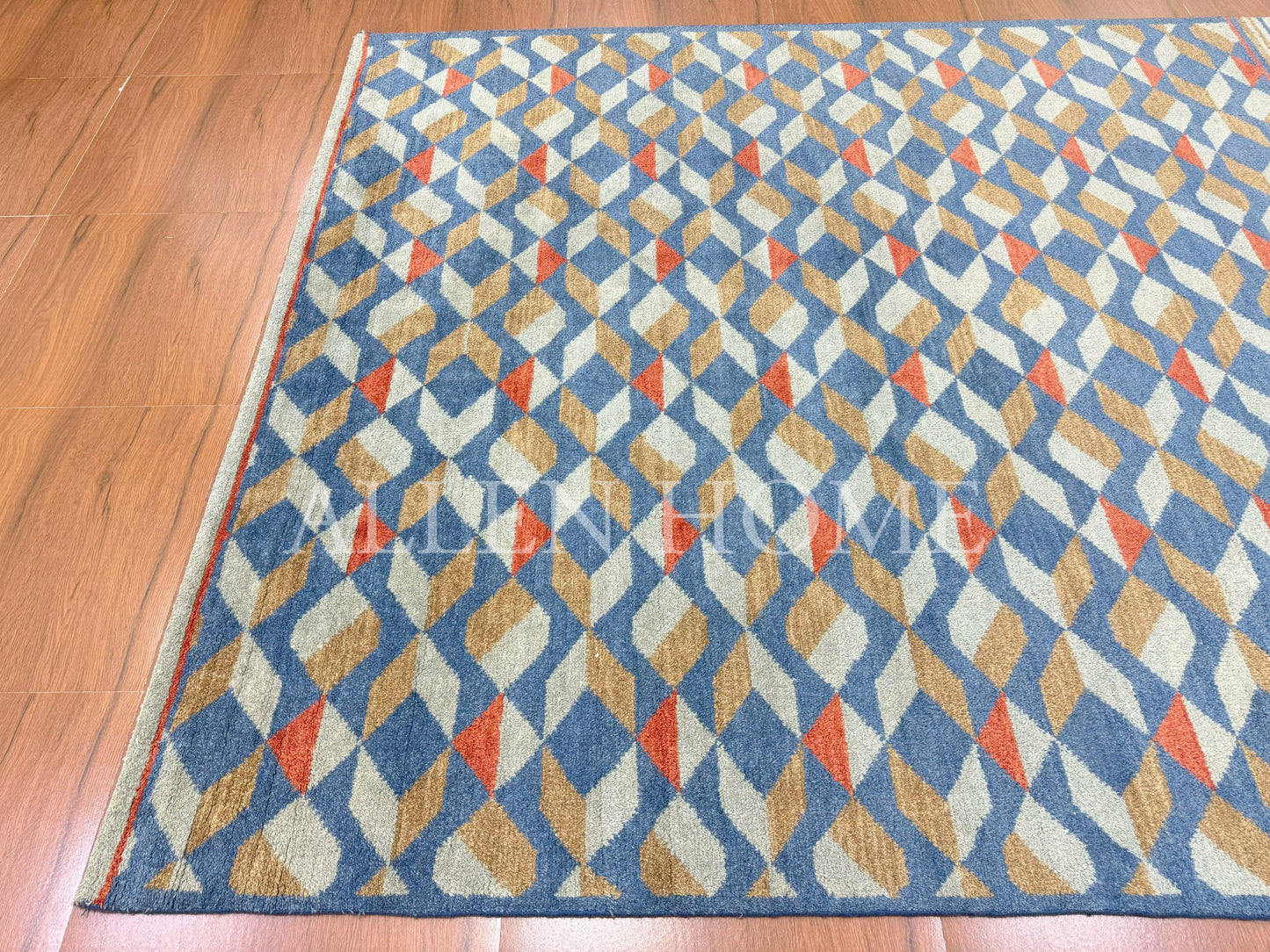 Harlequin Mirage – Hand Knotted Wool Area Rug 7' 6" x 9' 6"