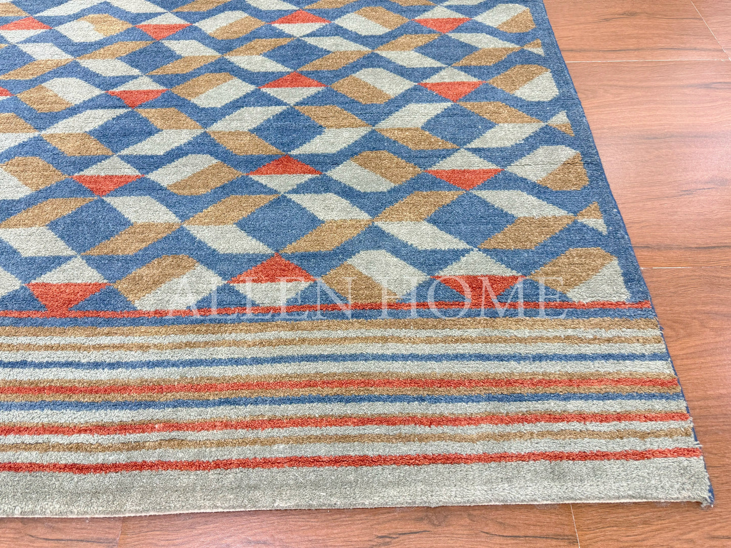Harlequin Mirage – Hand Knotted Wool Area Rug 7' 6" x 9' 6"