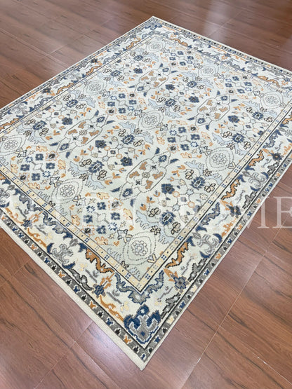 Heritage Lattice – Hand Knotted Wool Area Rug