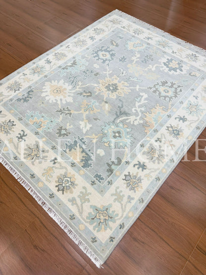 Meadow Bloom – Hand Knotted Wool Area Rug 8x10