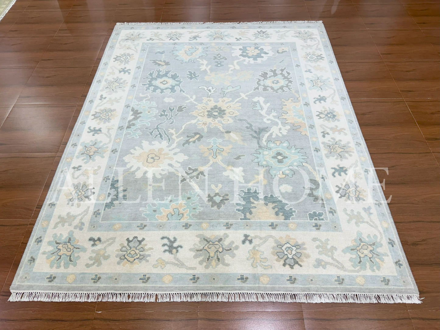 Meadow Bloom – Hand Knotted Wool Area Rug 8x10