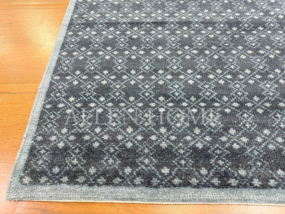 Midnight Mosaic – Hand Knotted Wool Area Rug 8x10