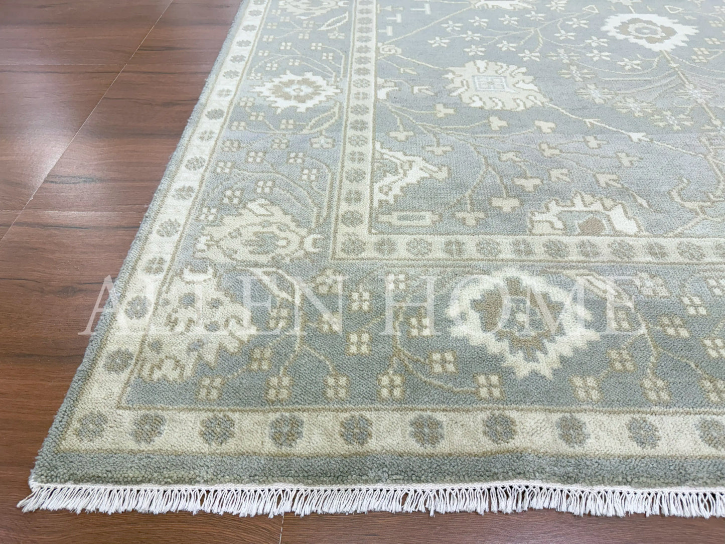 Misty Haven Oushak – Hand Knotted Wool Area Rug 8x10