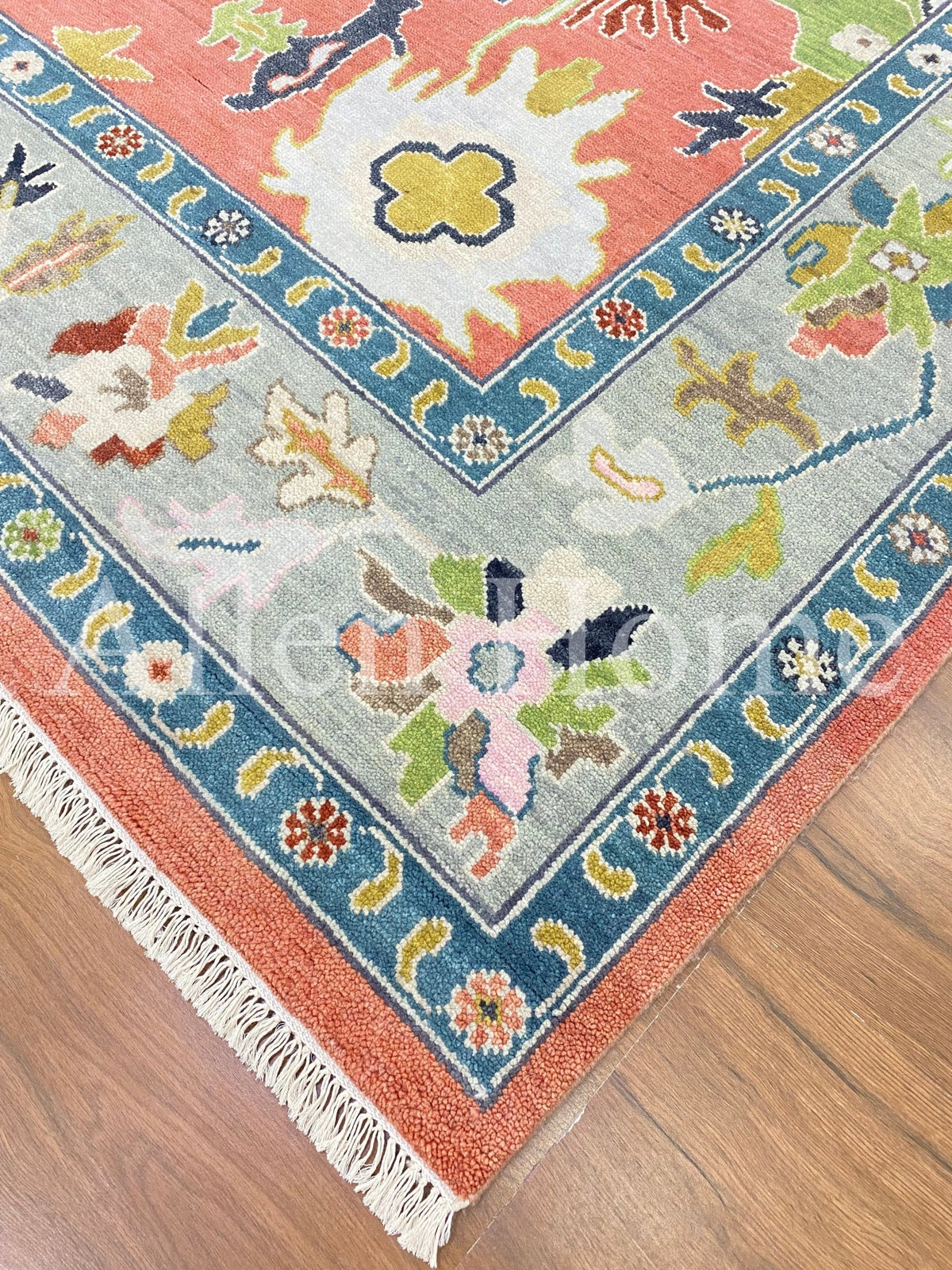 Ruby Manulito Rug Ruby Hand-Knotted Rug | Vibrant Wool Rug by Allen Home