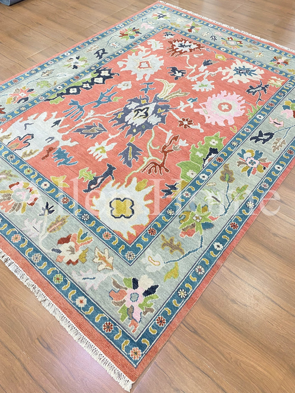 Ruby Manulito Rug Ruby Hand-Knotted Rug | Vibrant Wool Rug by Allen Home