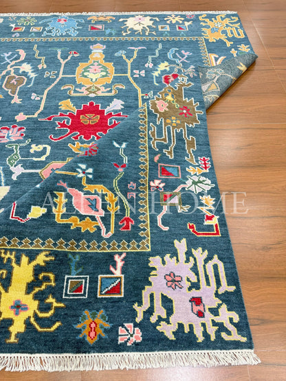 Beatrix Hand Knotted Wool Area Rug