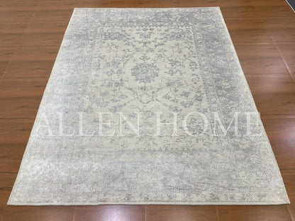 Vintage Bloom – Hand Knotted Wool Area Rug 8x10