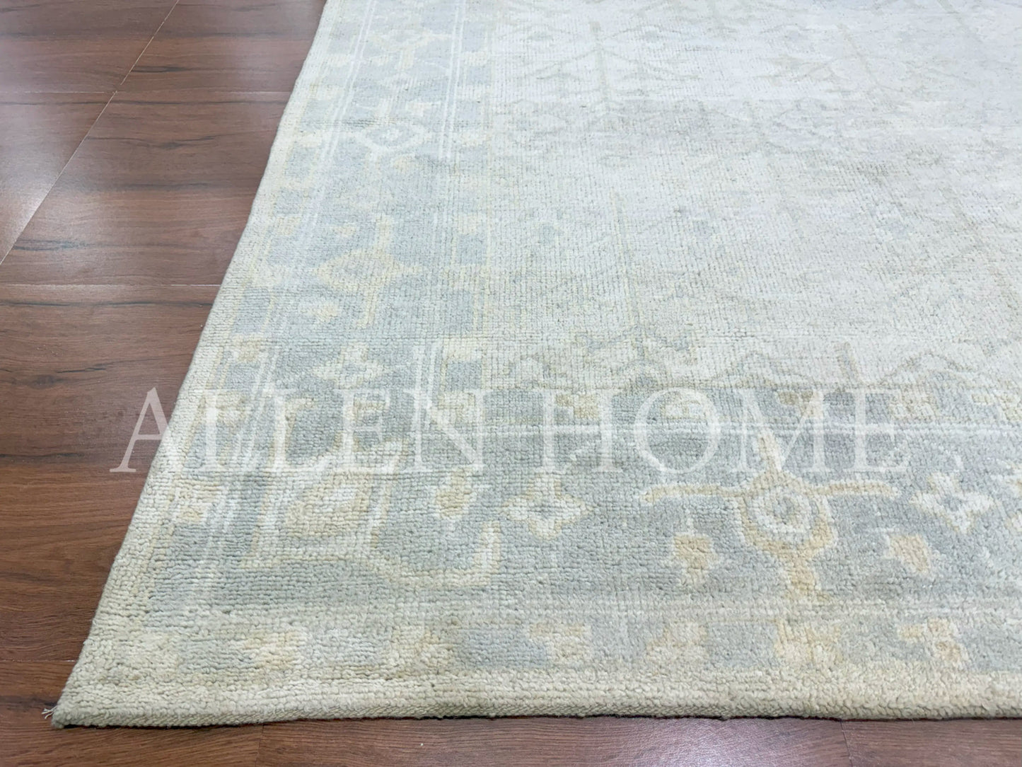 Whisper Ivory Oushak – Hand Knotted Wool Area Rug 8x10
